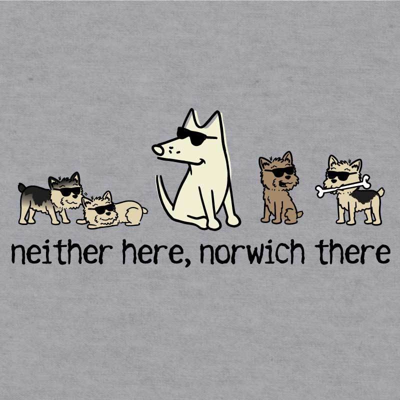 Neither Here, Norwich There - Baseball Shirt - Image 2