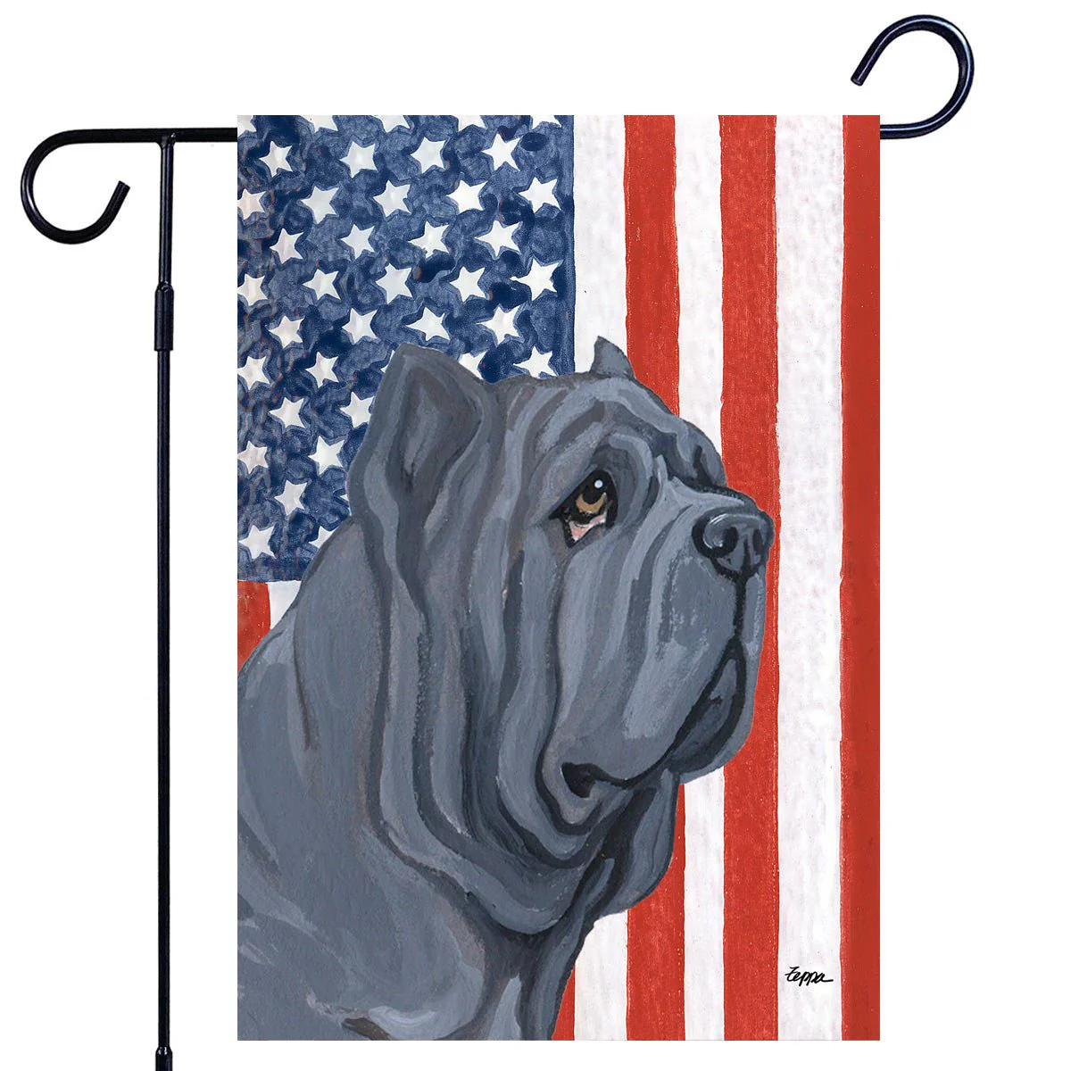 Neapolitan Mastiff Americana Garden Flag