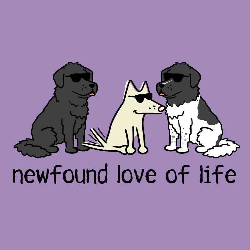 Newfound Love of Life - Ladies T-Shirt Crew Neck - Image 2