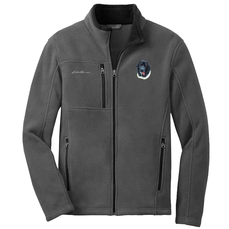 Newfoundland Embroidered Men's Fleece Jacket - Image 3