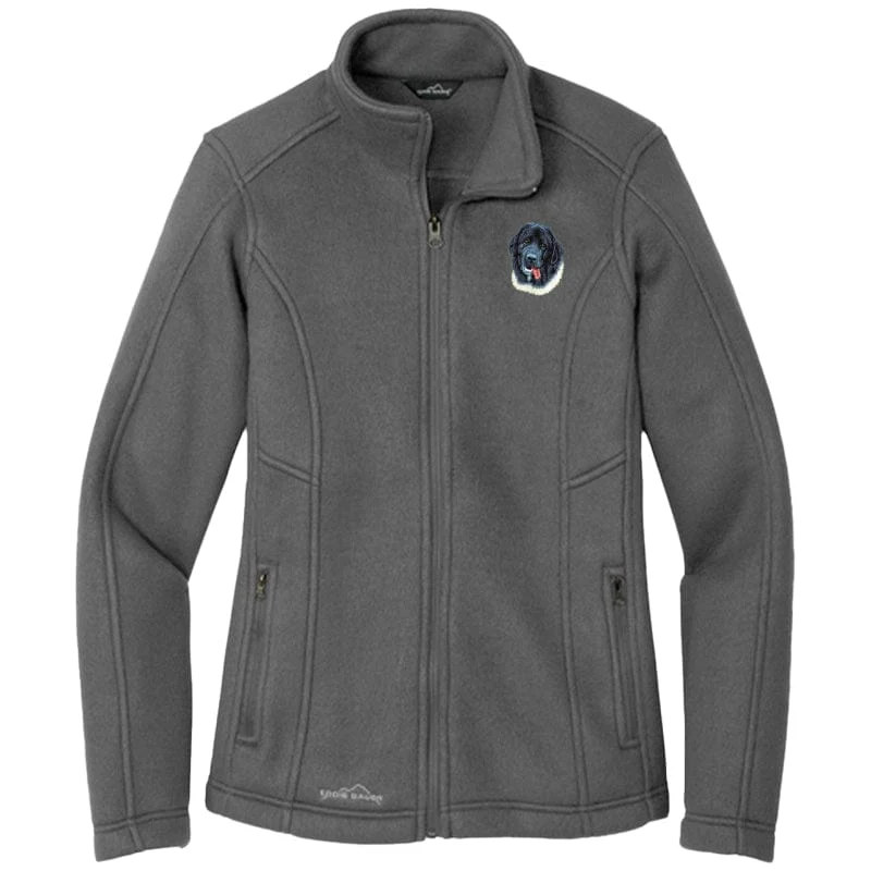Newfoundland Embroidered Women's Fleece Jacket - Image 3