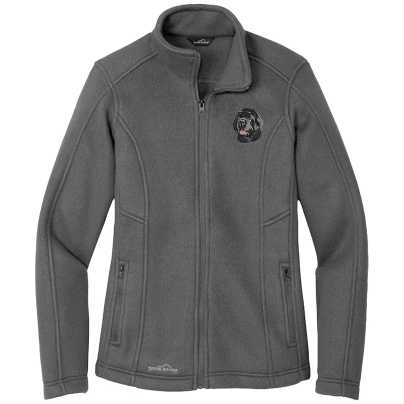 Newfoundland Embroidered Women's Fleece Jacket - Image 5