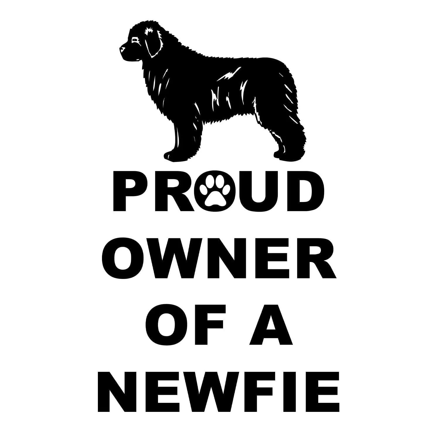 Newfoundland Proud Owner - Women's V-Neck T-Shirt - Image 2