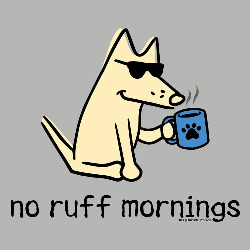 No Ruff Mornings - Lightweight Tee - Image 4