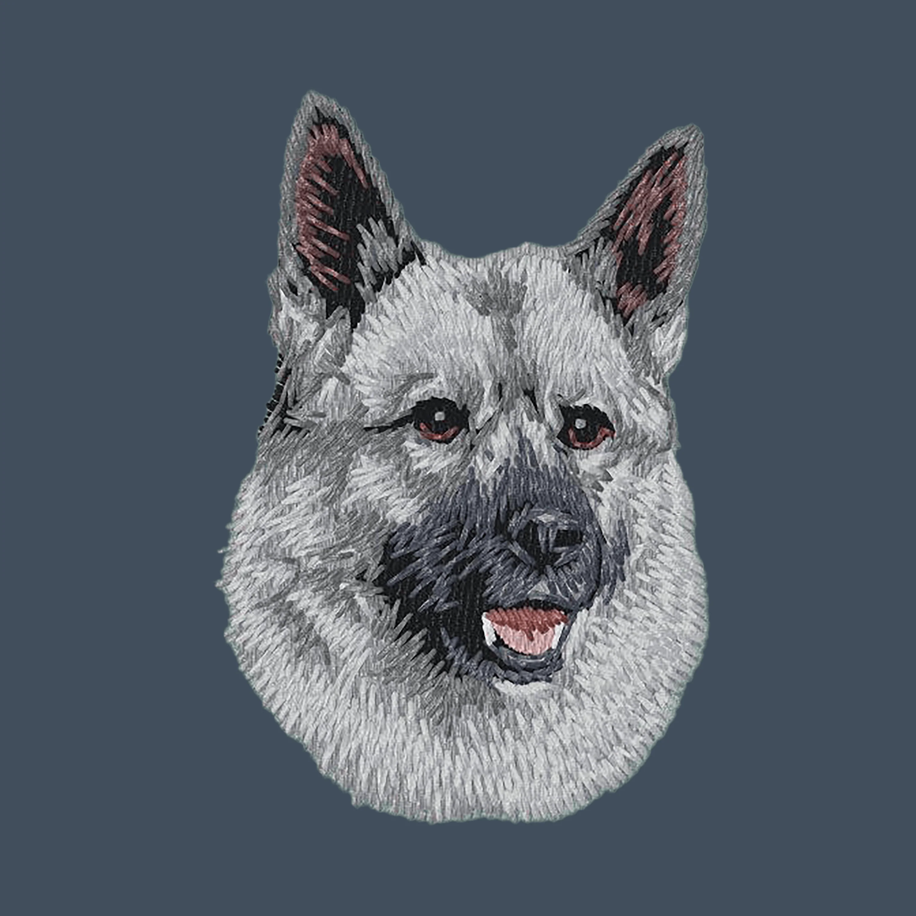 Norwegian Elkhound Embroidered Baseball Cap - Image 6