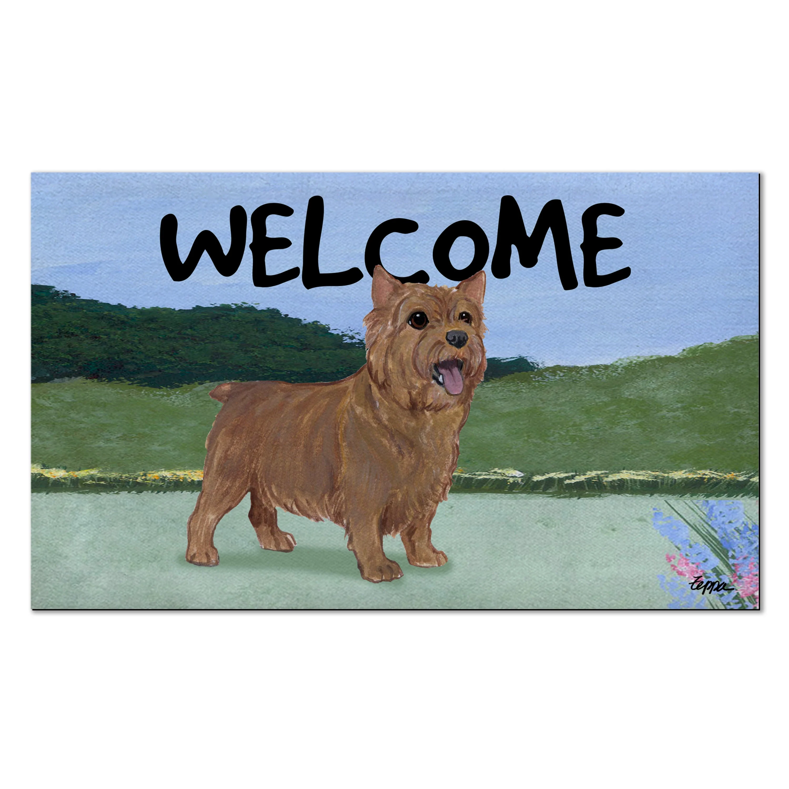 Norwich Terrier Welcome Mat - Image 3