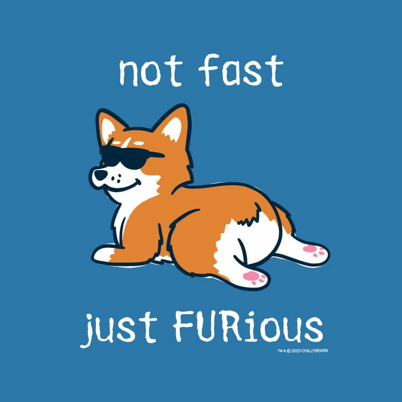 Not Fast, Just FURious - Ladies T-Shirt V-Neck - Image 2