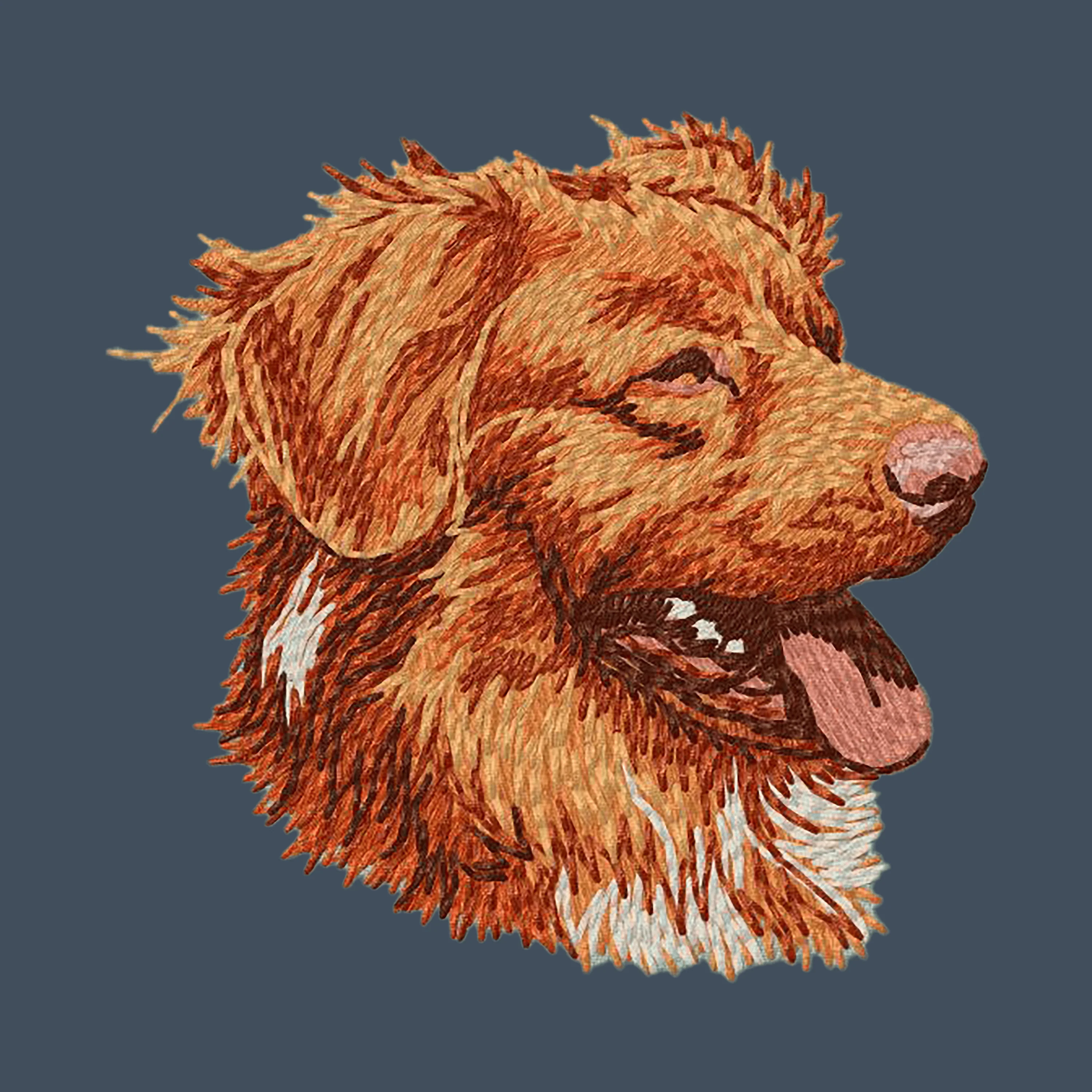 Nova Scotia Duck Tolling Retriever Embroidered Baseball Cap - Image 2