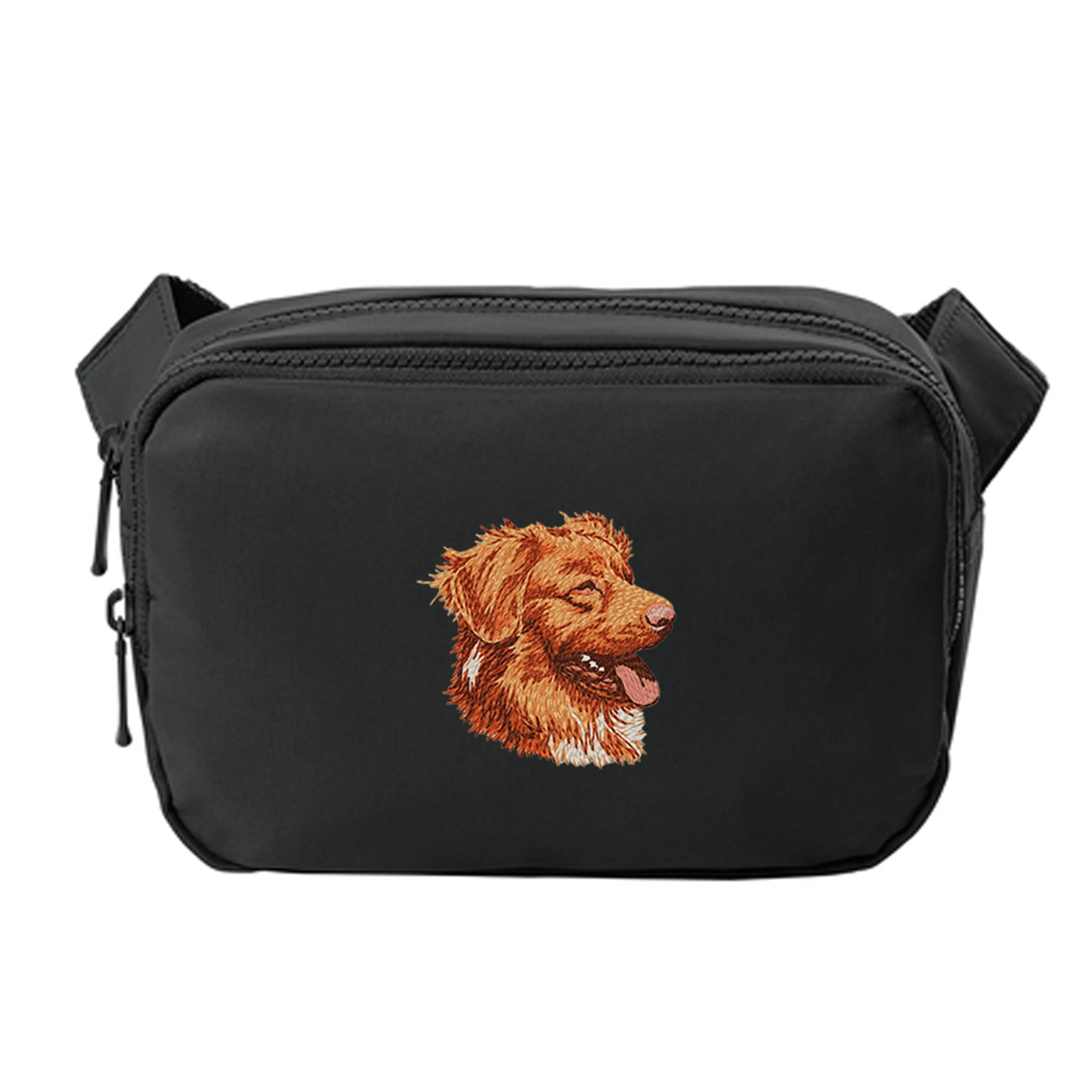 Nova Scotia Duck Tolling Retriever Embroidered Crossbody Bag