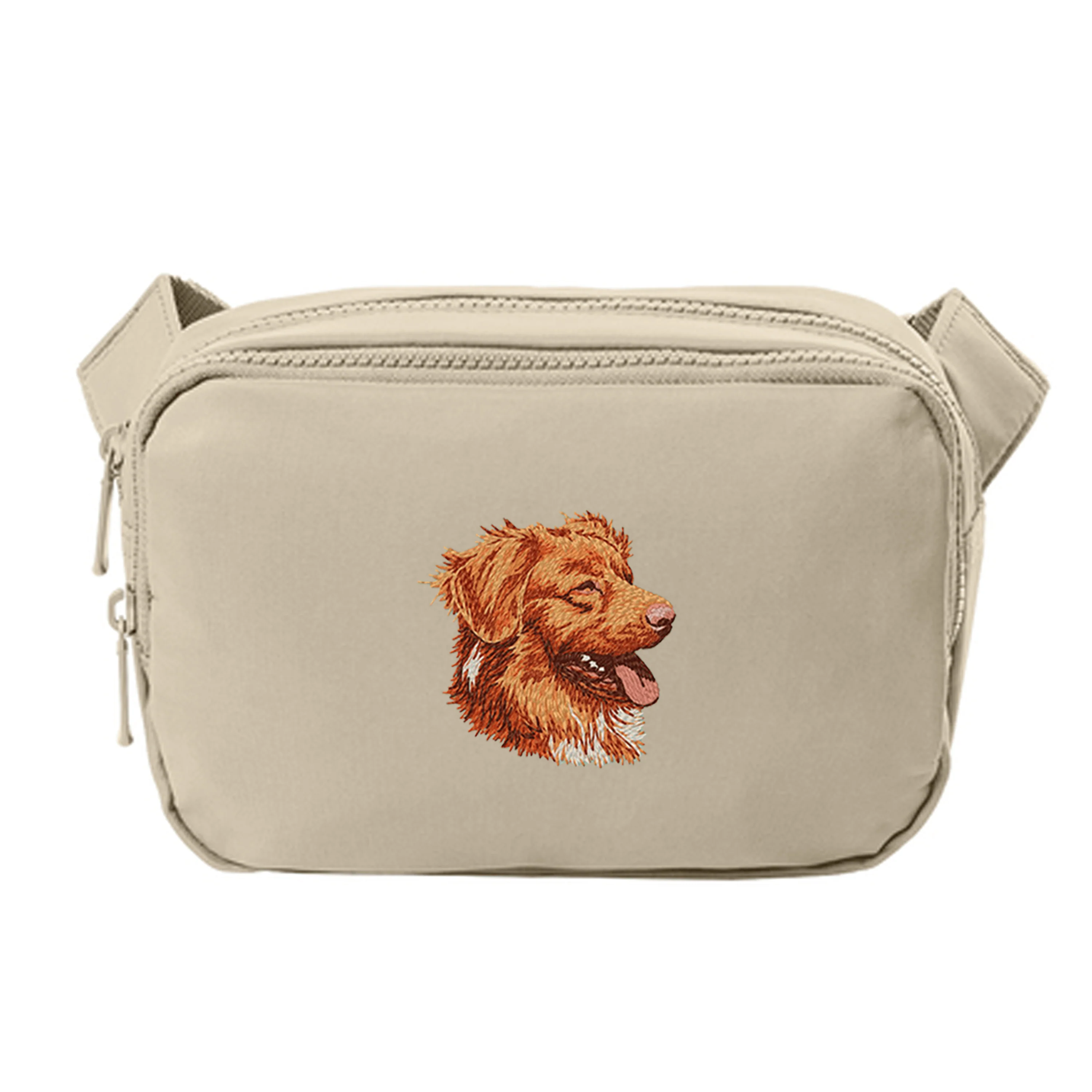Nova Scotia Duck Tolling Retriever Embroidered Crossbody Bag - Image 3