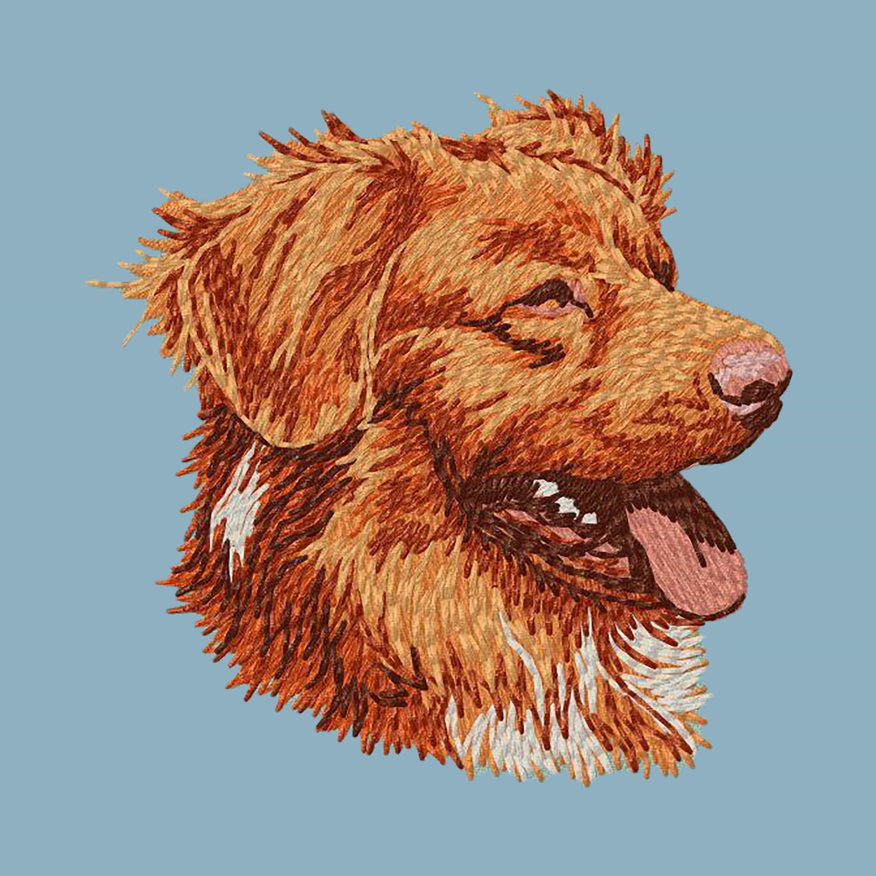 Nova Scotia Duck Tolling Retriever Embroidered Sweatshirt Hoodie - Image 6