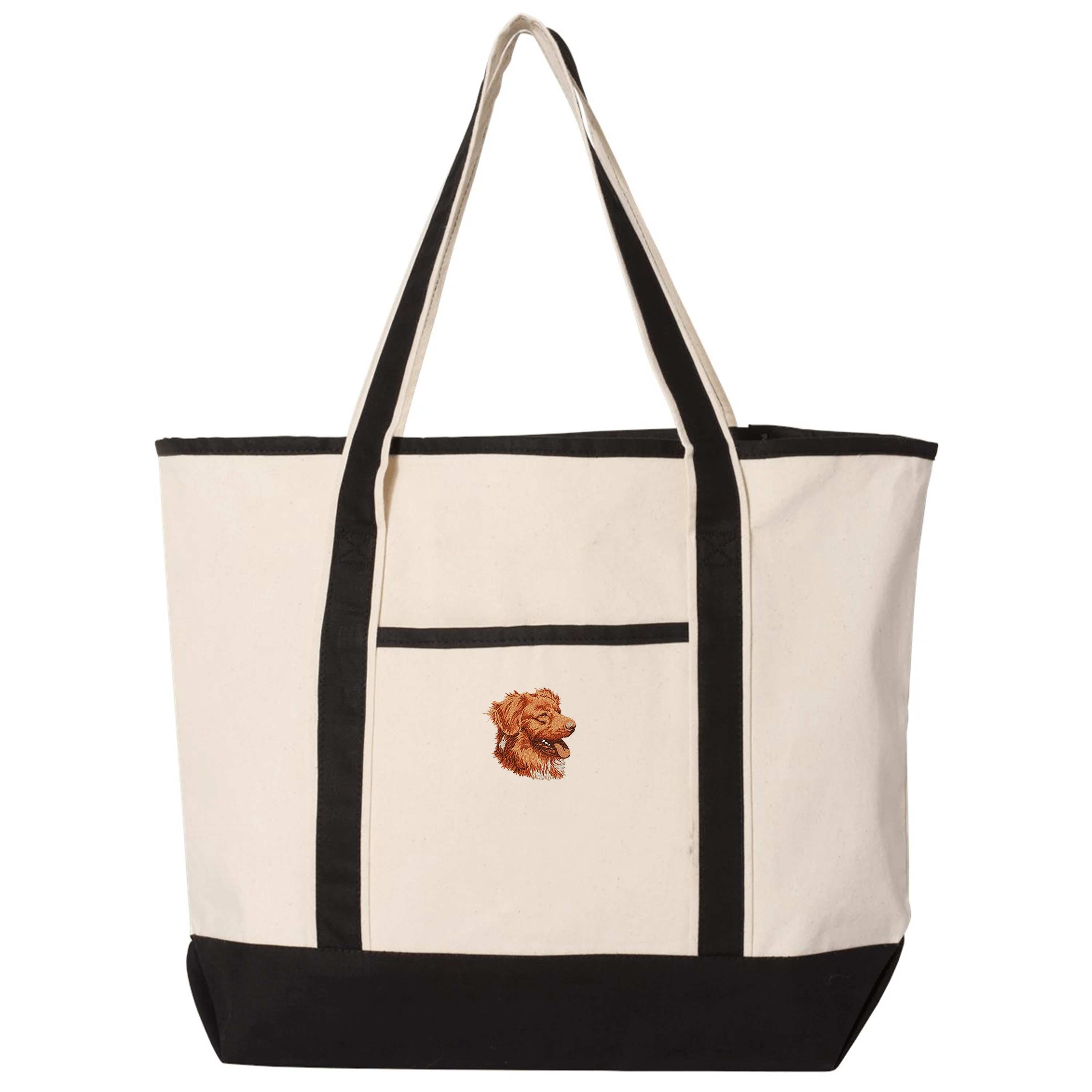 Nova Scotia Duck Tolling Retriever Embroidered Tote - Image 2