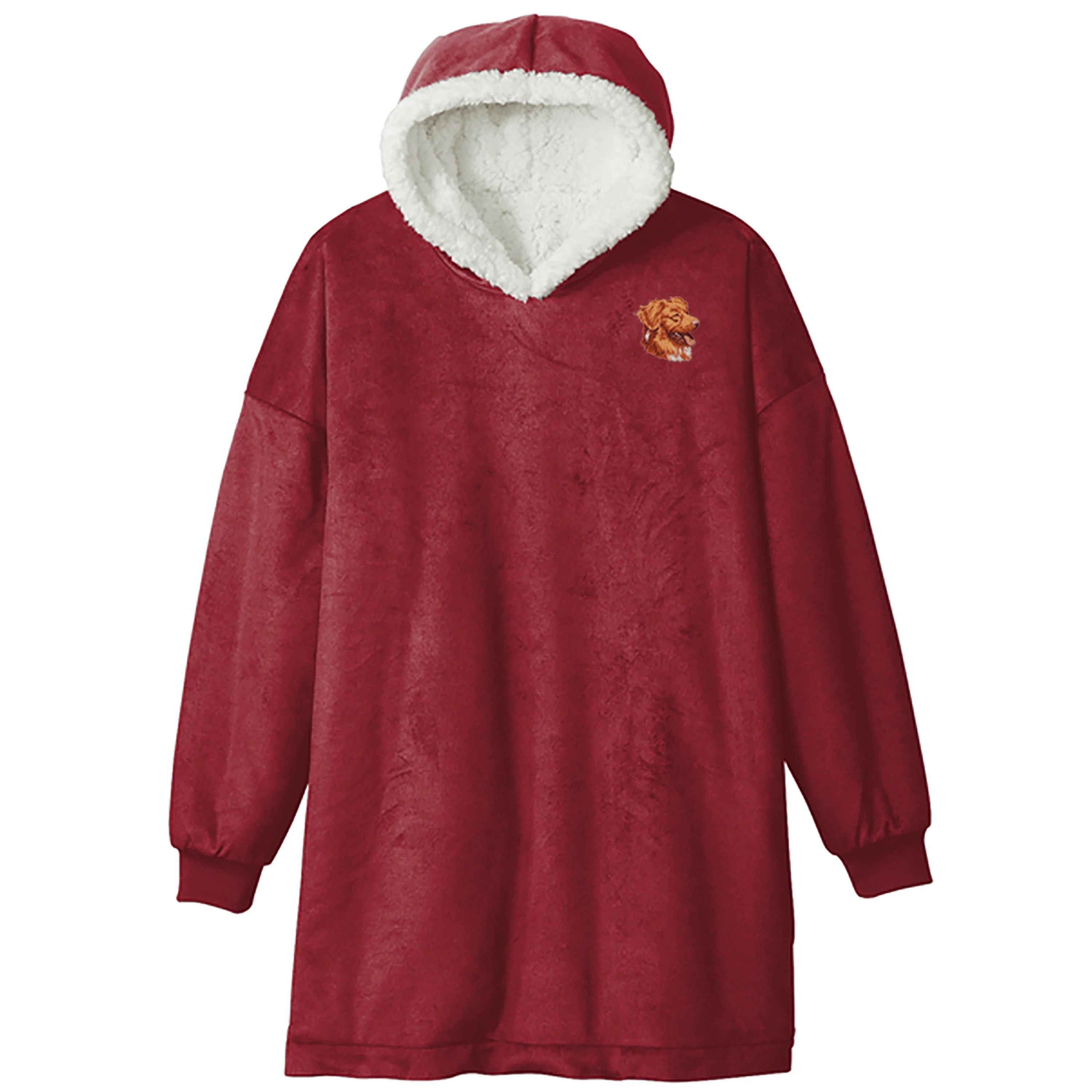 Nova Scotia Duck Tolling Retriever Embroidered Wearable Blanket - Image 3