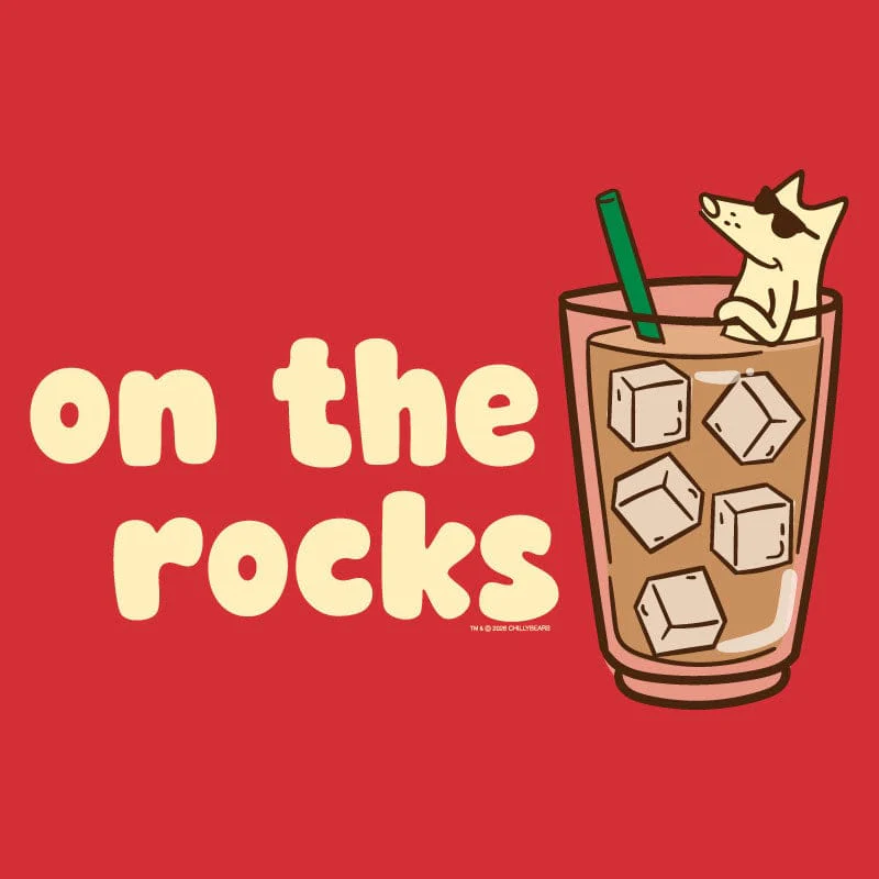 On the Rocks - Ladies Curvy V-Neck Tee - Image 2