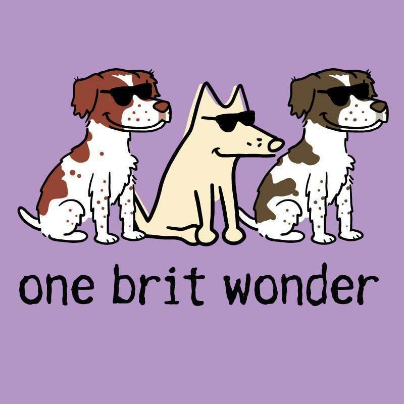 One Brit Wonder - Ladies T-Shirt V-Neck - Image 2