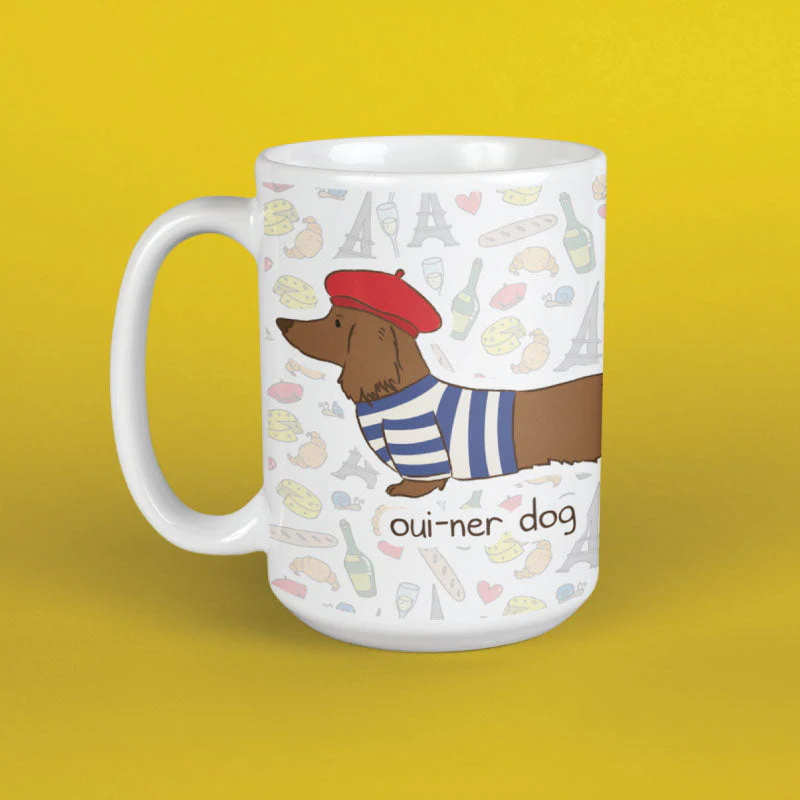 Ouiner Dog  - Large Coffee Mug