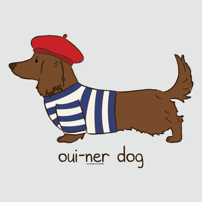 Ouiner Dog - Sweatshirt Pullover Hoodie - Image 2
