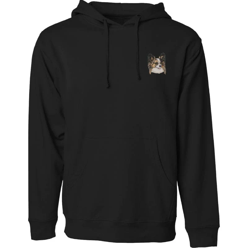 Papillon Embroidered Sweatshirt Hoodie