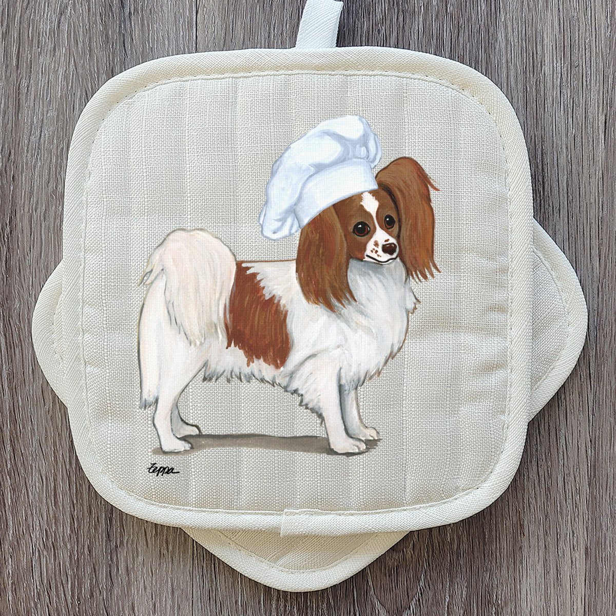 Papillon  Pot Holder Set