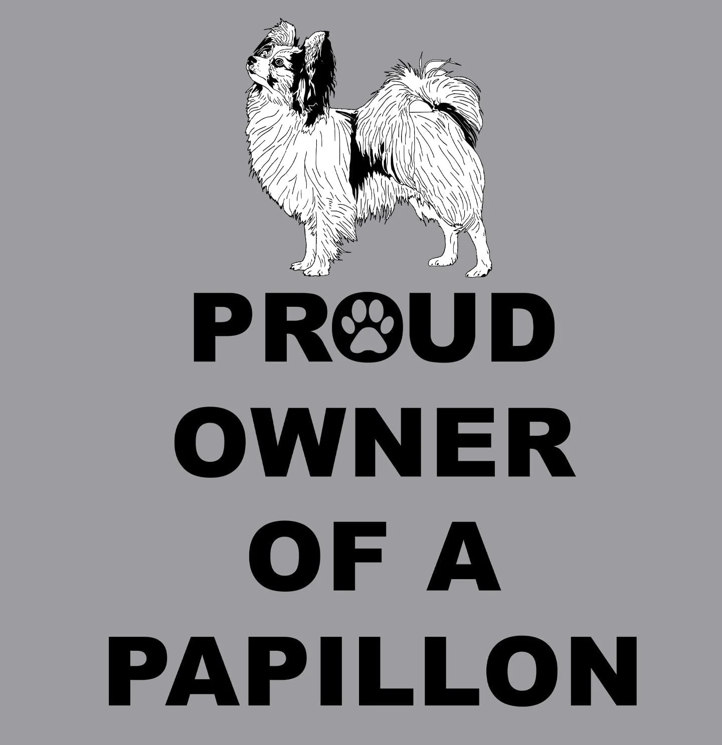 Papillon Proud Owner - Women's V-Neck T-Shirt - Image 2