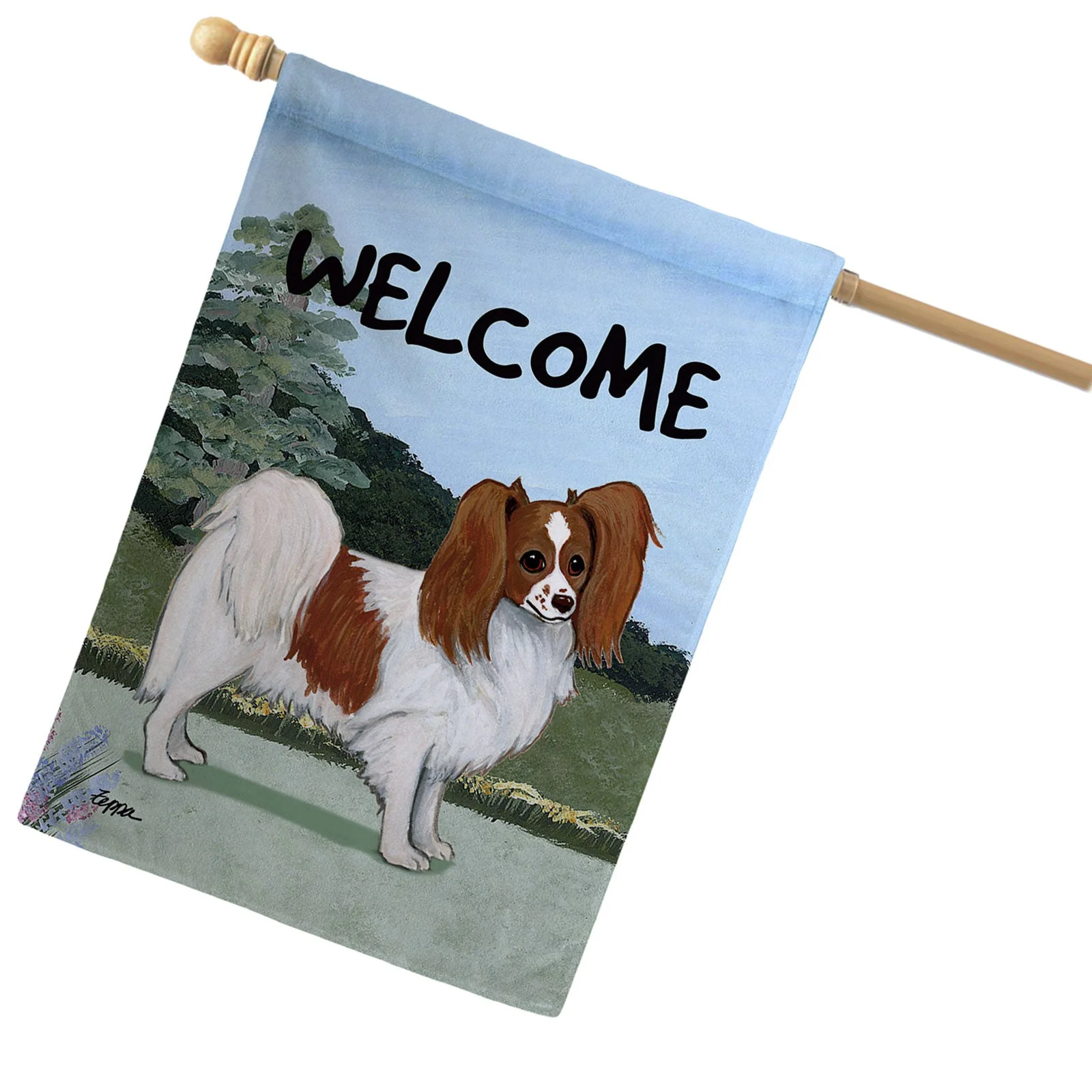 Papillon House Flag - Image 2