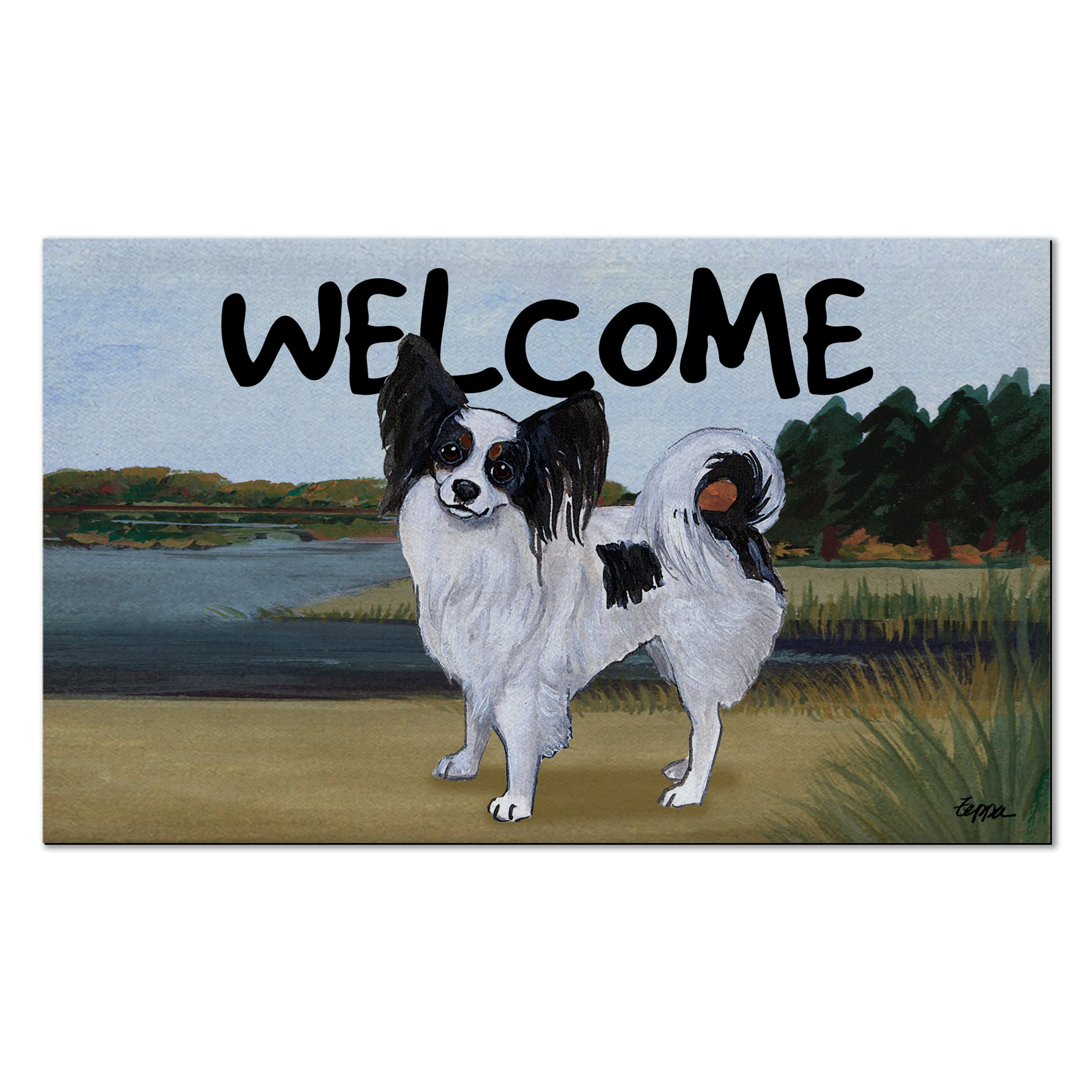 Papillon Welcome Mat - Image 12