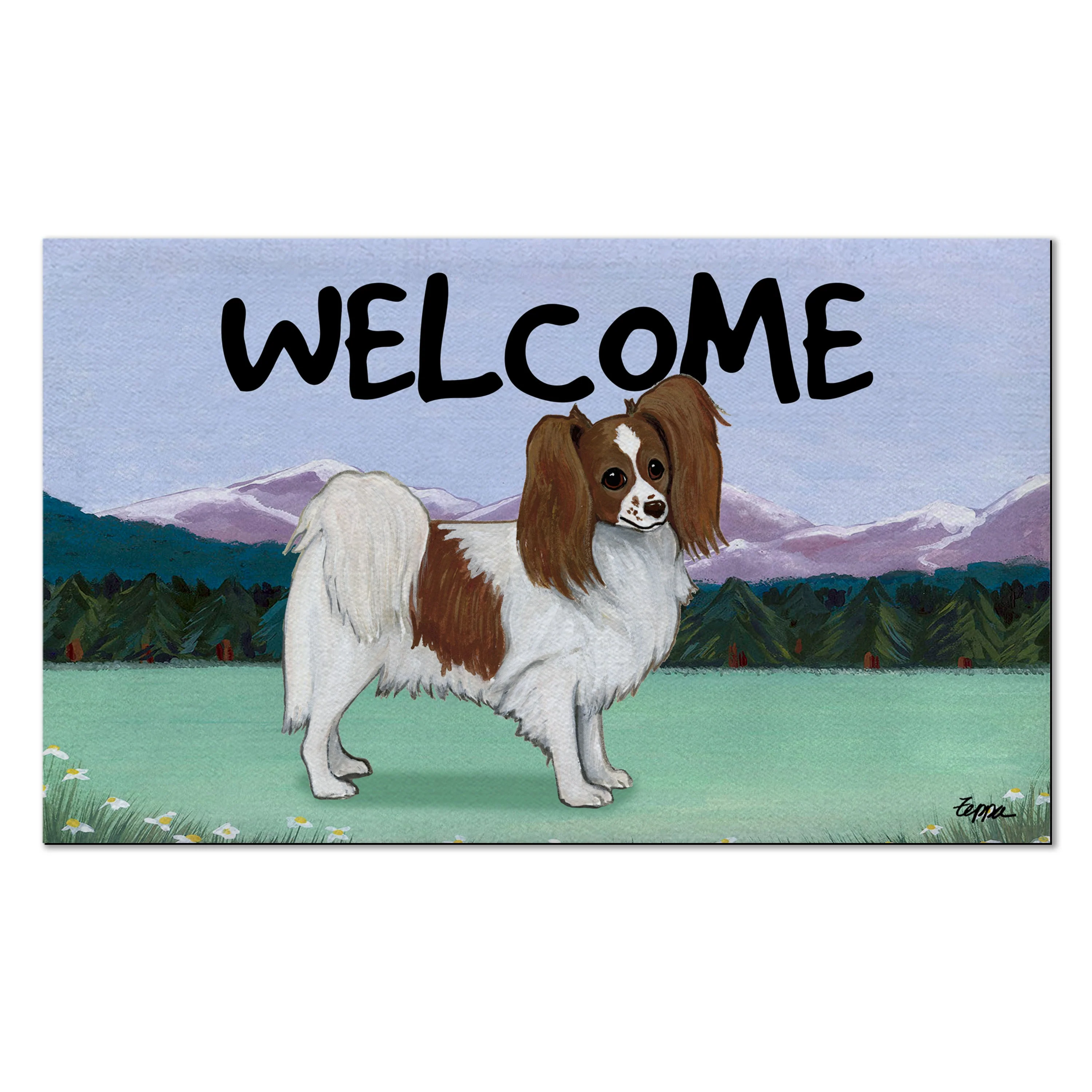 Papillon Welcome Mat - Image 6