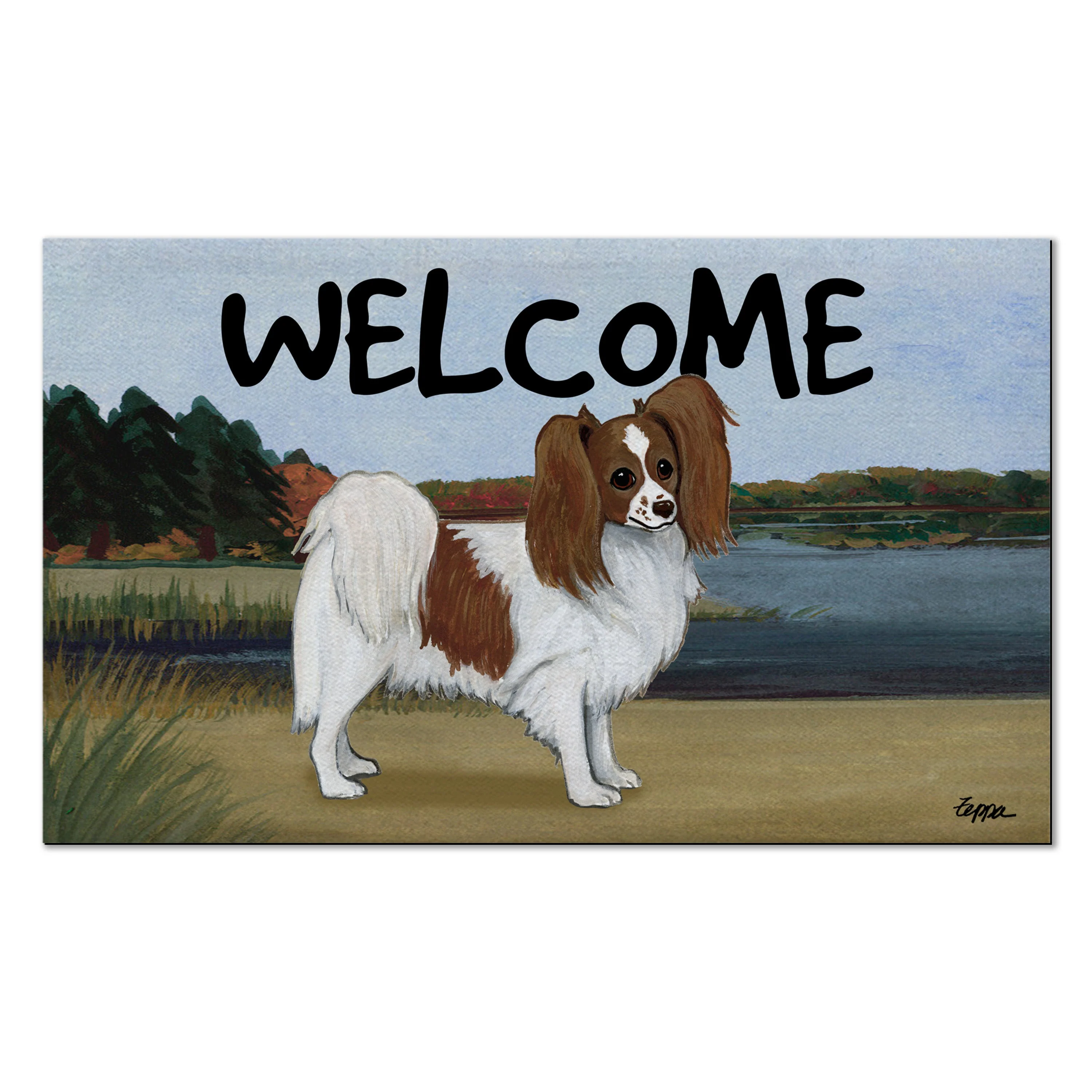 Papillon Welcome Mat - Image 7