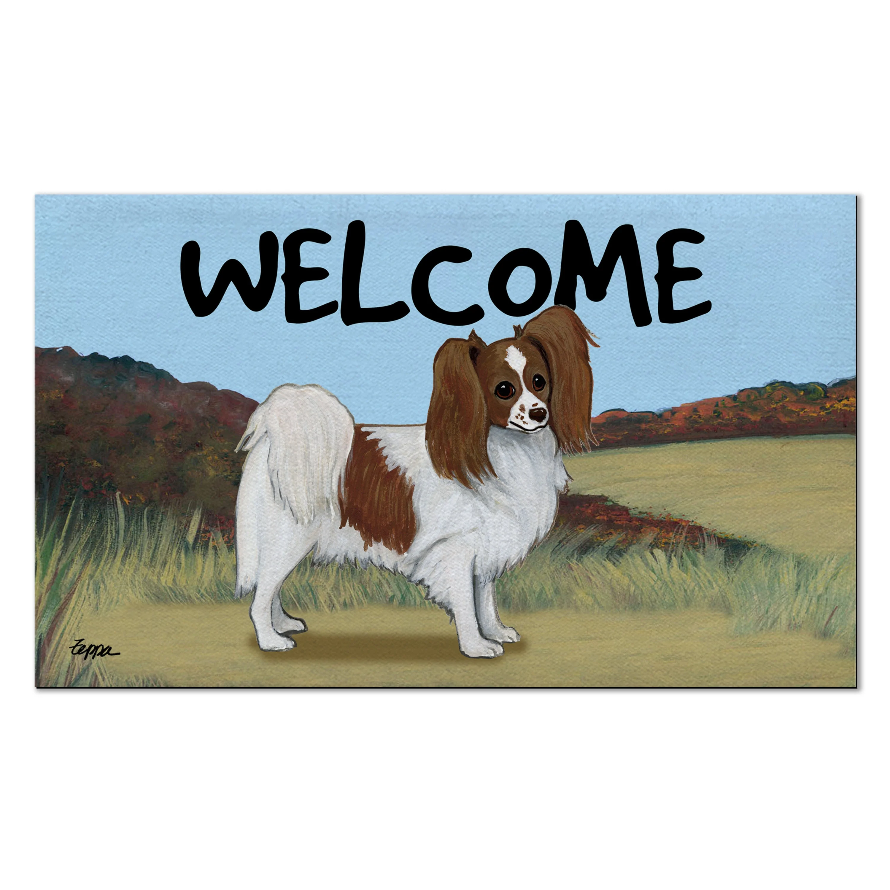 Papillon Welcome Mat - Image 9