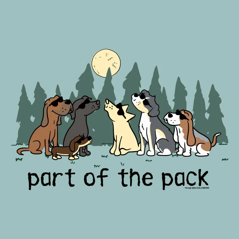 Part of the Pack - Sweatshirt Pullover Hoodie - Image 2