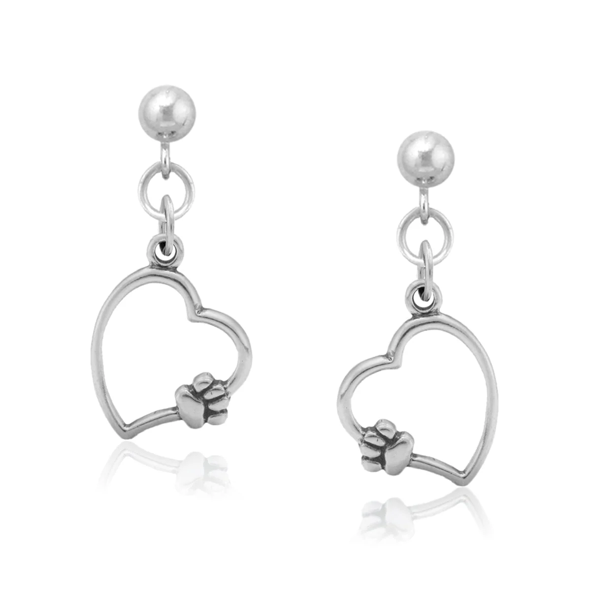 Paws on my Heart Earrings - Image 2