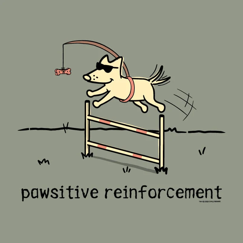 Pawsitive Reinforcement - Ladies Plus V-Neck Tee - Image 2