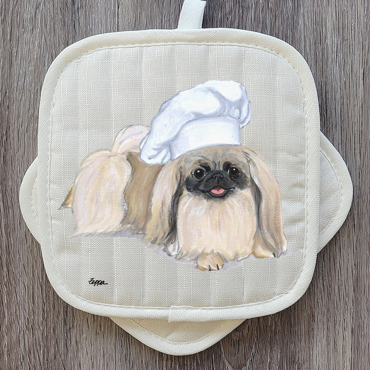 Pekingese  Pot Holder Set