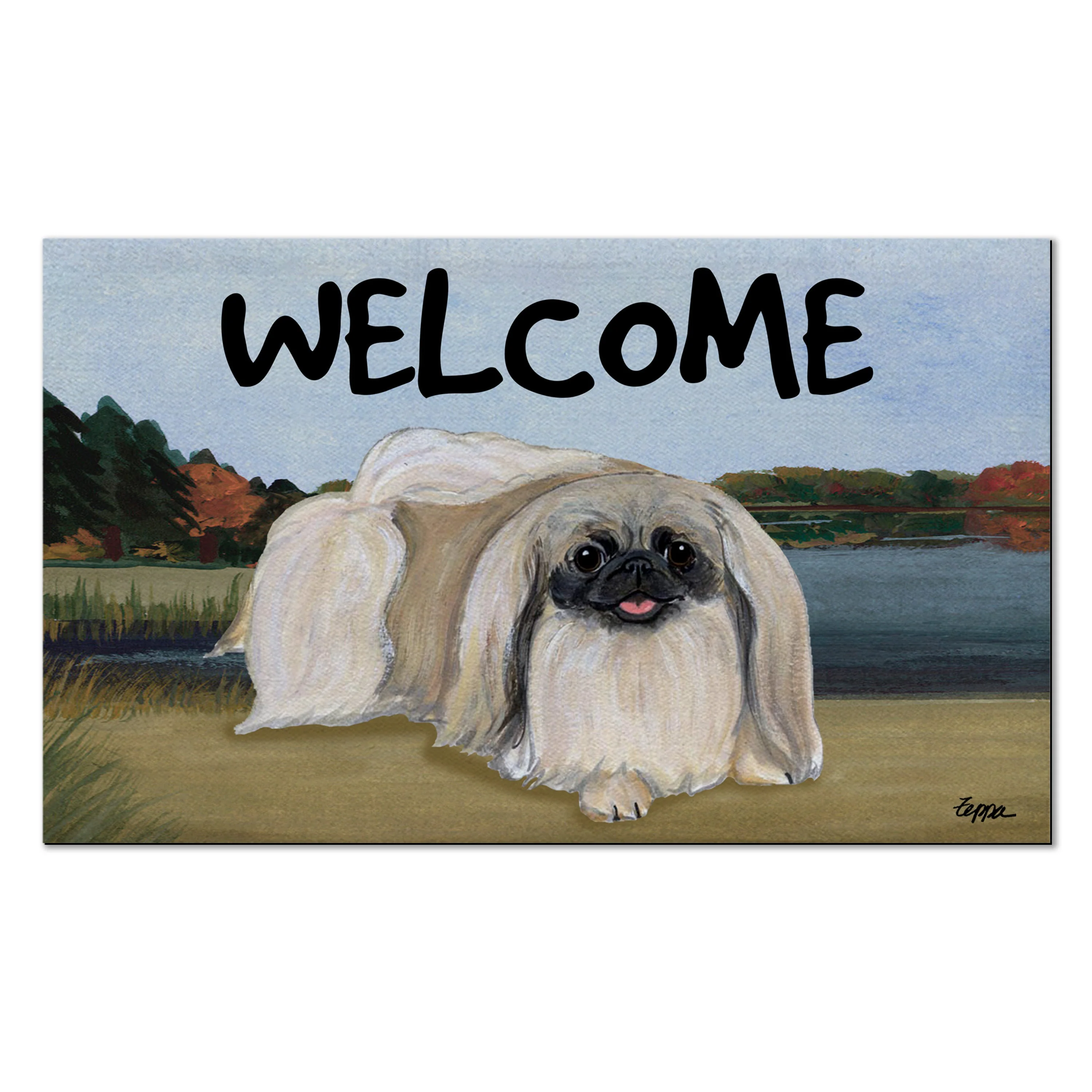 Pekingese Welcome Mat - Image 4