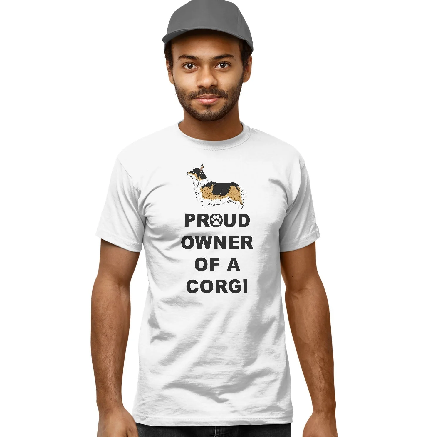 Pembroke Welsh Corgi Proud Owner - Adult Unisex T-Shirt - Image 4