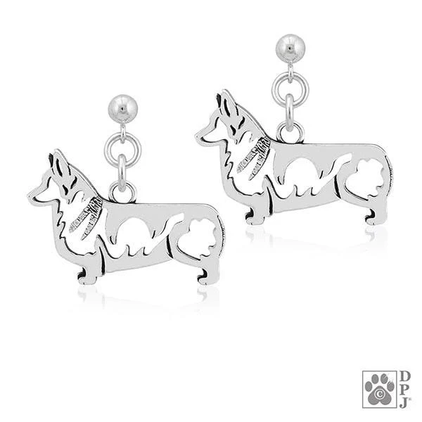 Pembroke Welsh Corgi, Body, Earring - Image 2
