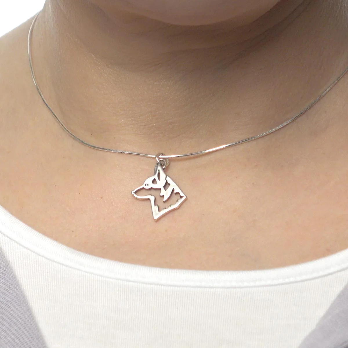 Pembroke Welsh Corgi, Head, Pendant - Image 2