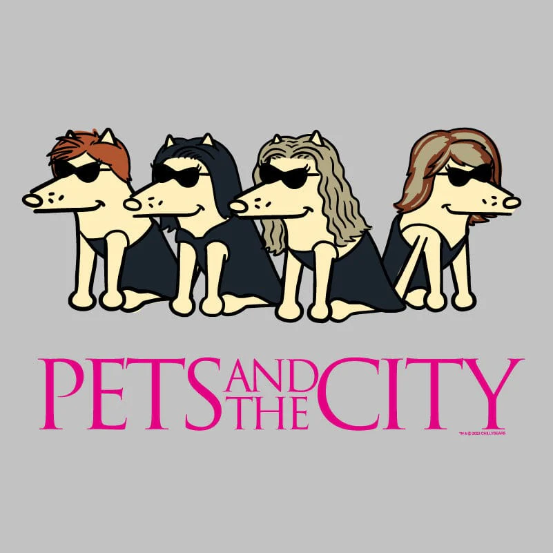 Pets and the City - Ladies T-Shirt V-Neck - Image 2