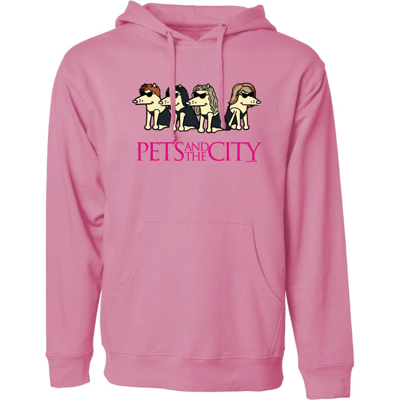 Pets in the City - Pullover Sweatshirt Hoodie