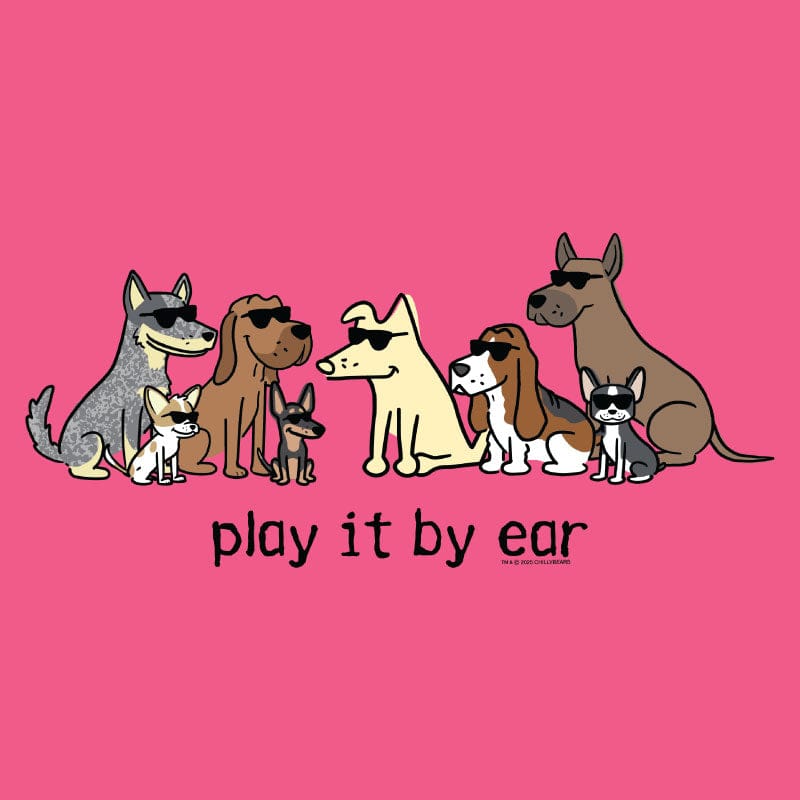 Play it by Ear - Ladies T-Shirt V-Neck - Image 2