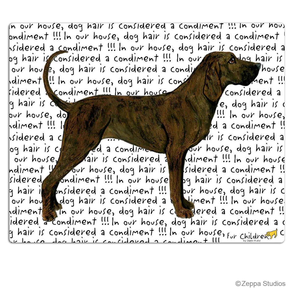 Plott Hound Cutting Board