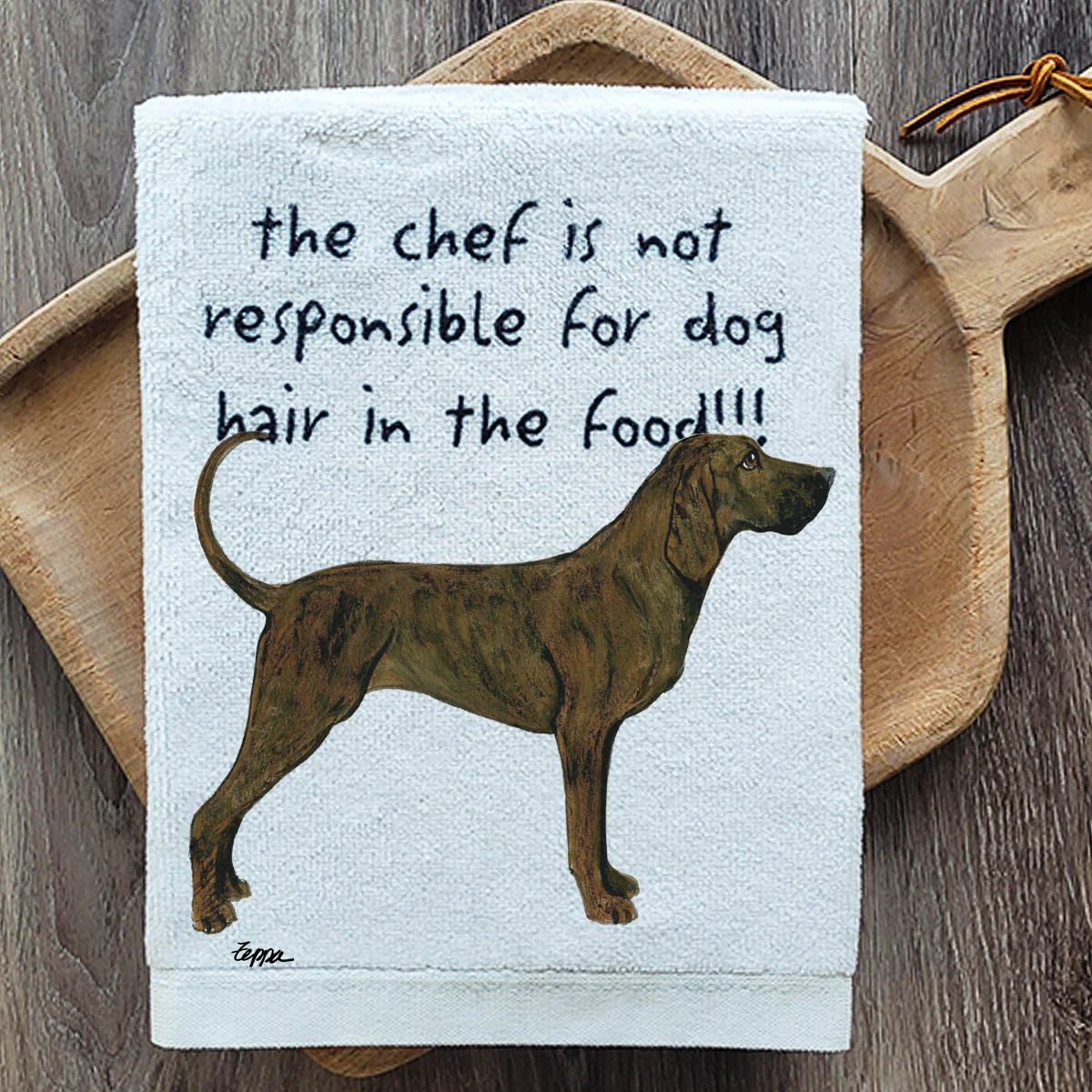 Plott Hound Dish Towel