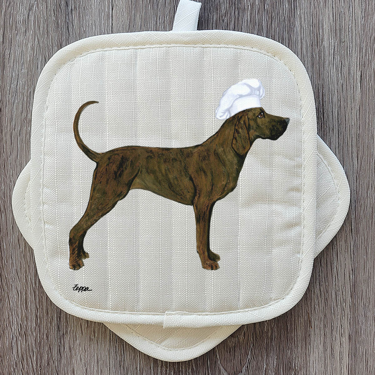 Plott Hound Pot Holder Set