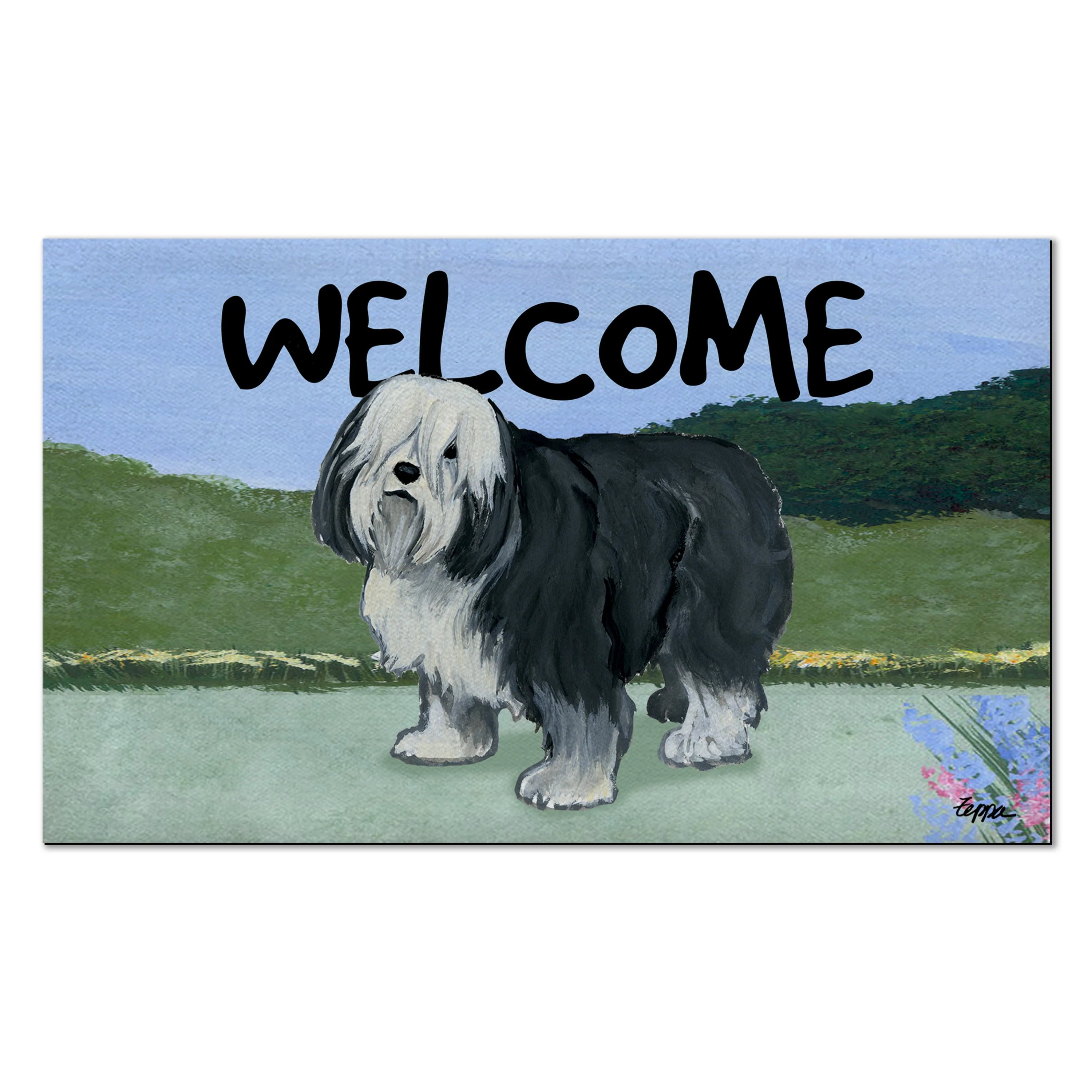 Polish Lowland Sheepdog Welcome Mat - Image 5