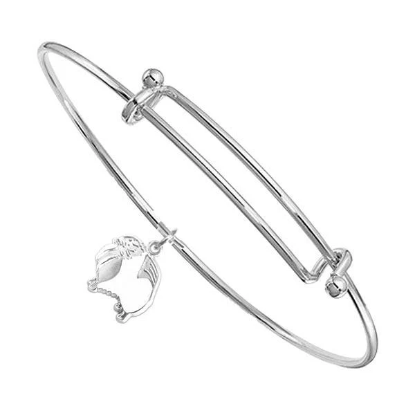 Pomeranian Bangle Bracelet