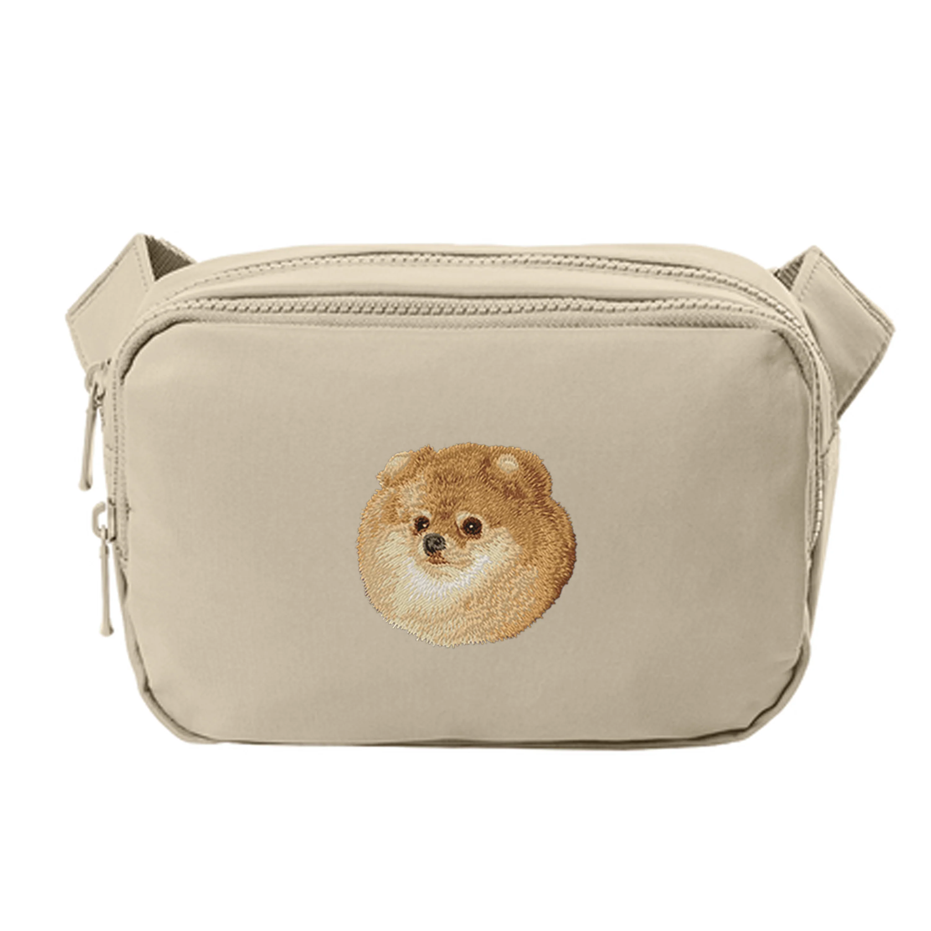 Pomeranian Embroidered Crossbody Bag - Image 3