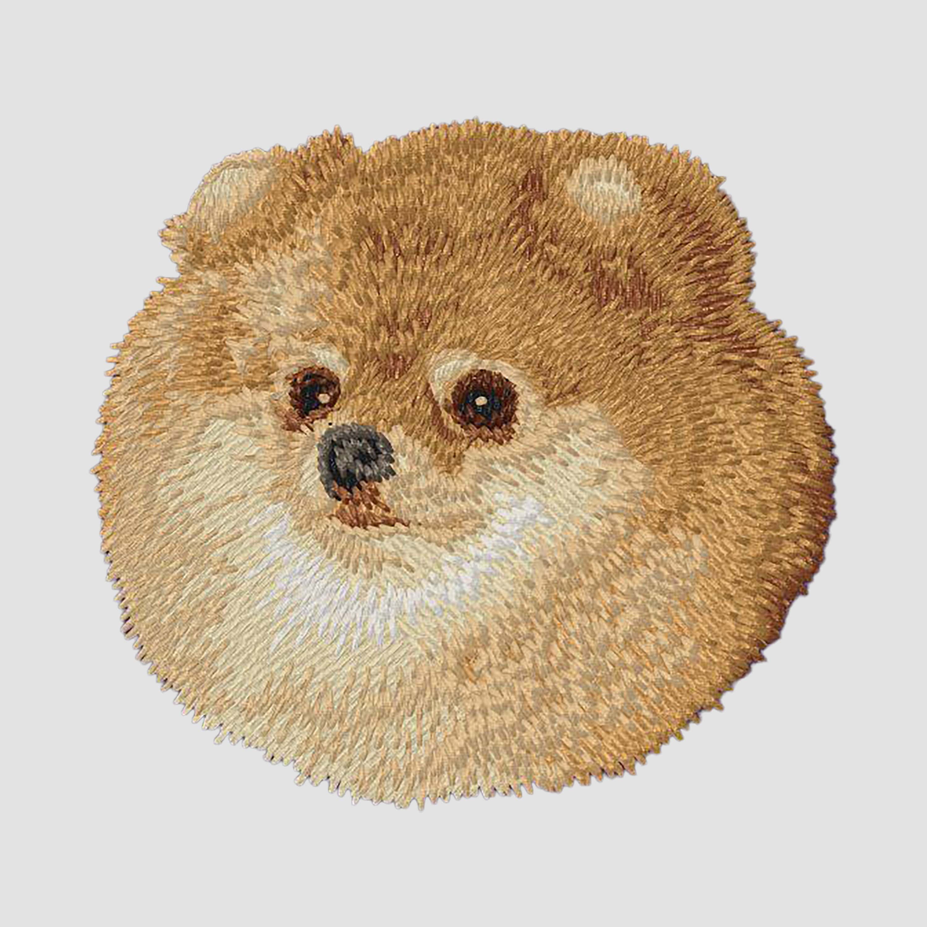Pomeranian Embroidered Sweatshirt Hoodie - Image 4