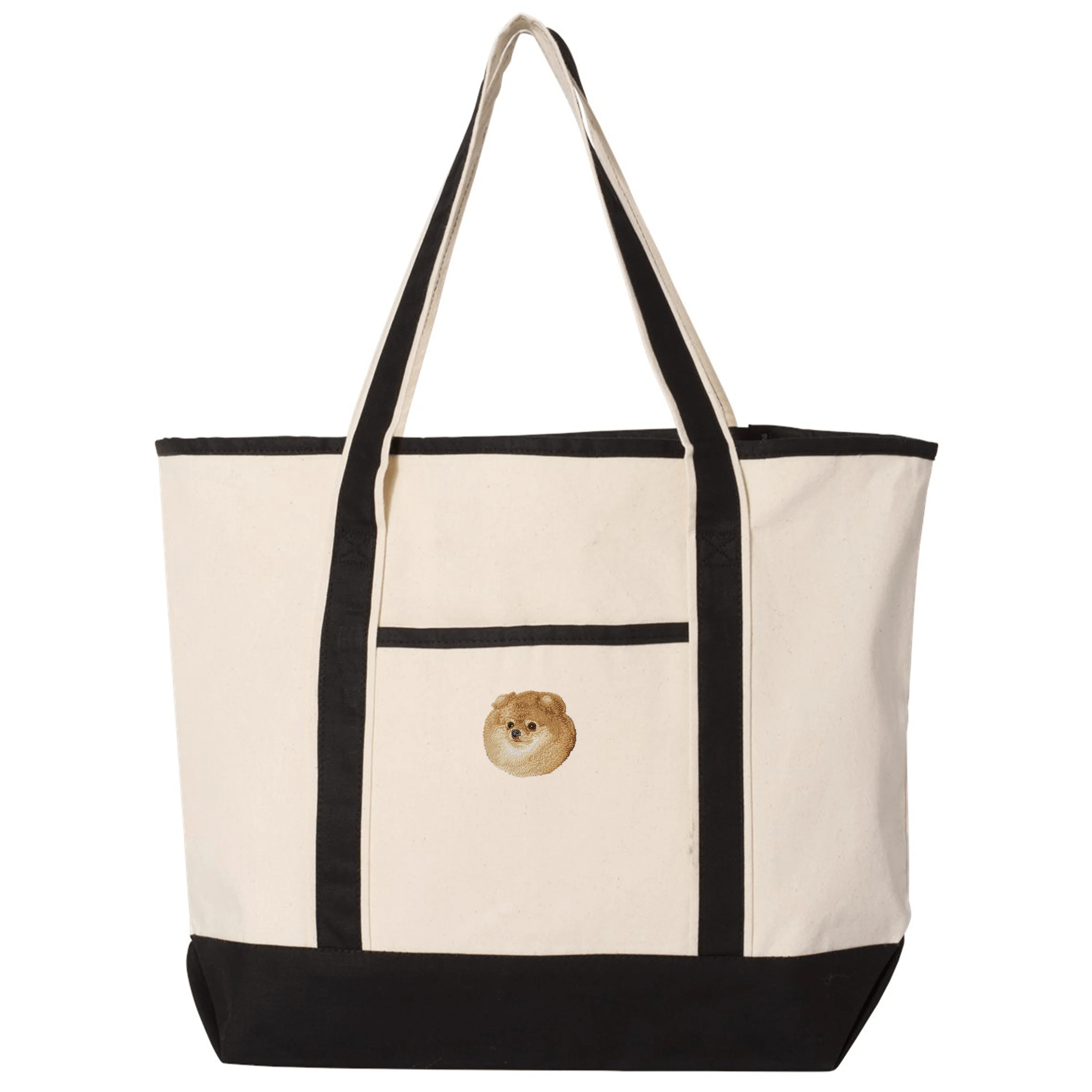 Pomeranian Embroidered Tote