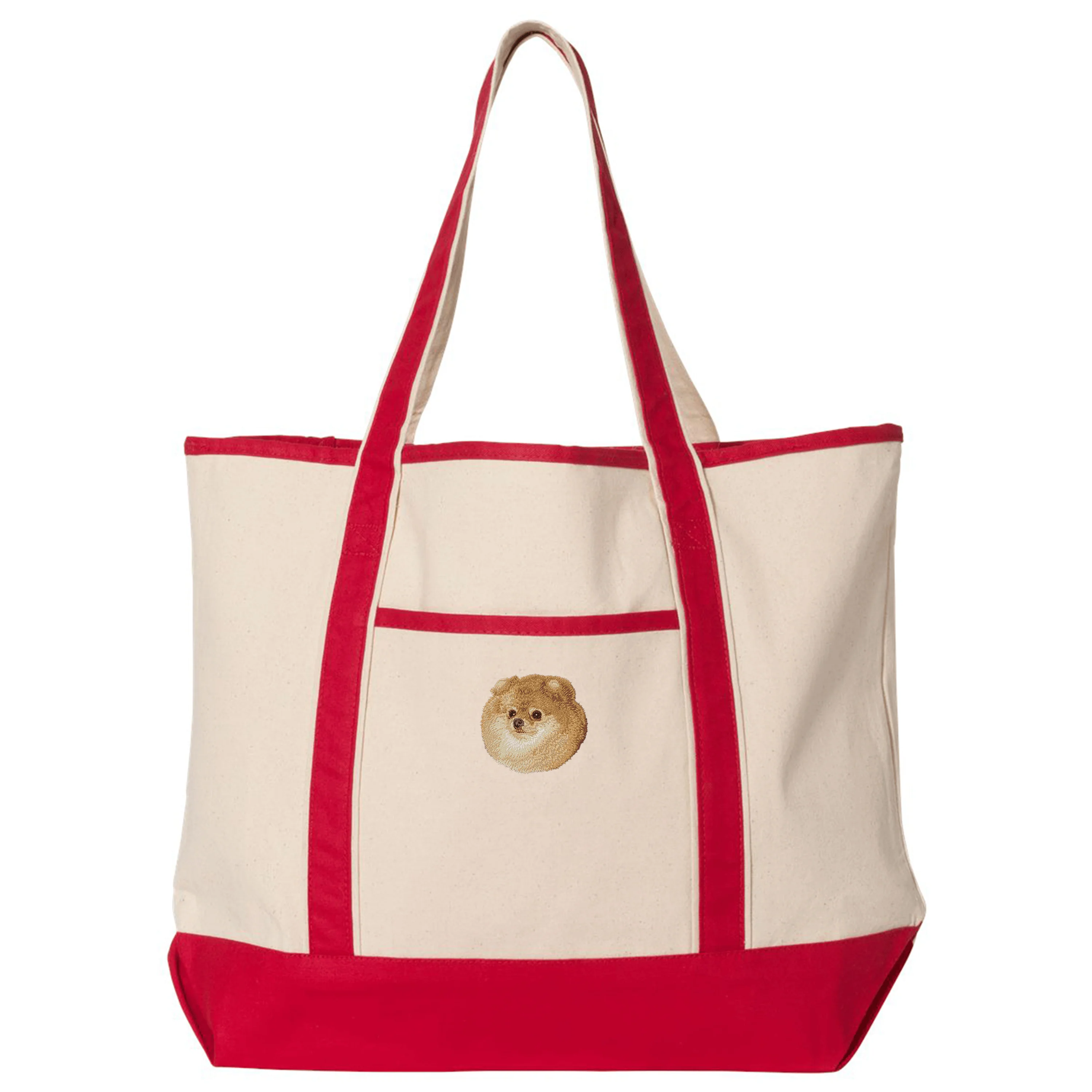Pomeranian Embroidered Tote - Image 3