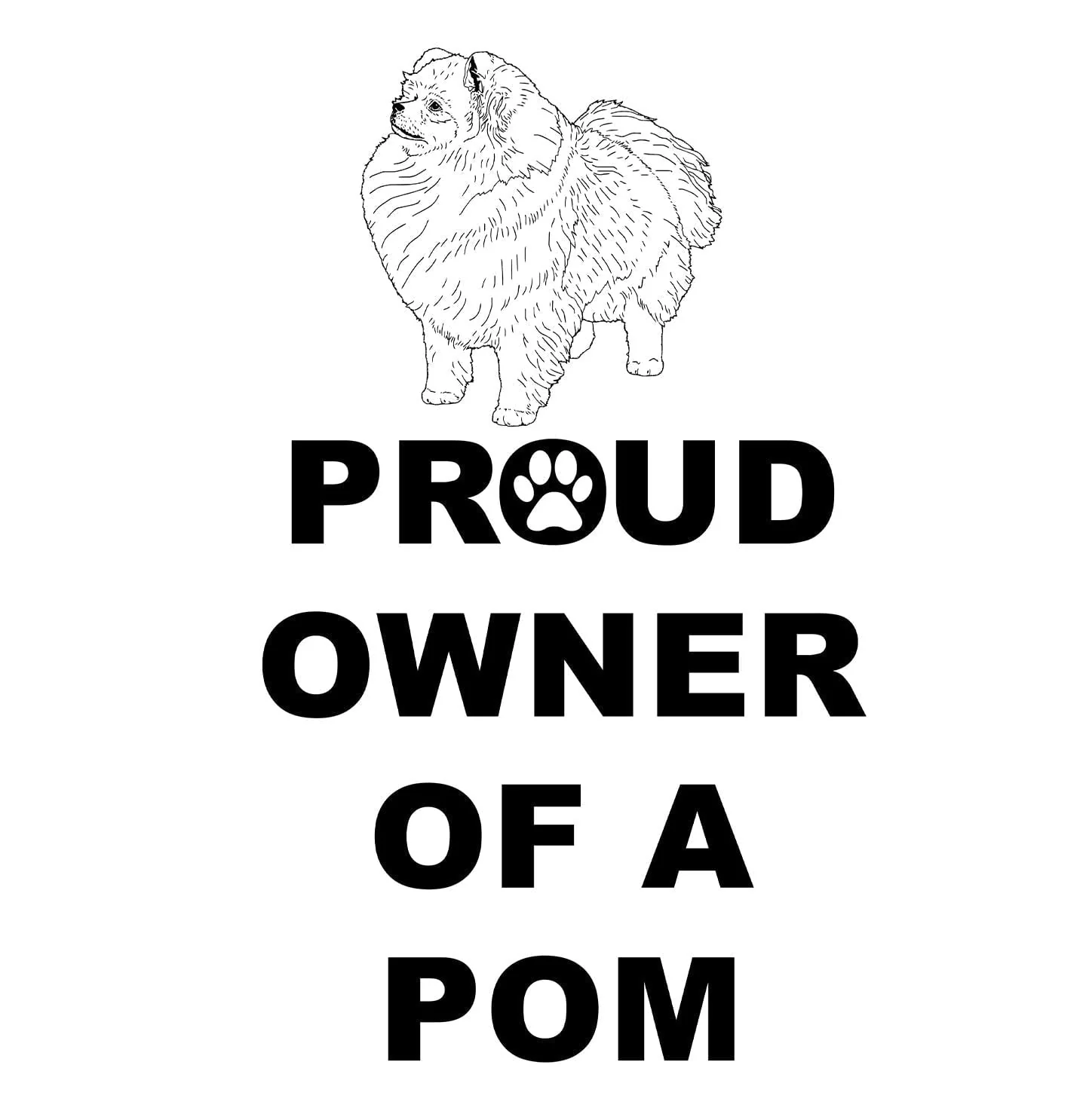 Pomeranian Proud Owner - Women's V-Neck T-Shirt - Image 2
